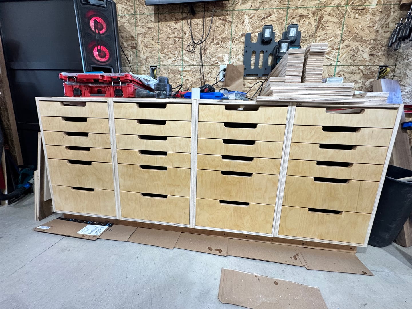 Customer photo review of Modular Miter Station Digital Plans