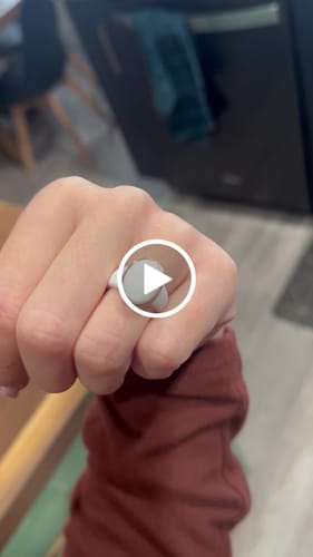 Customer video review of GIFT RING Women's Silicone Ring Space collection. Soft, Comfortable & Durable Wedding Band. US Design Patent