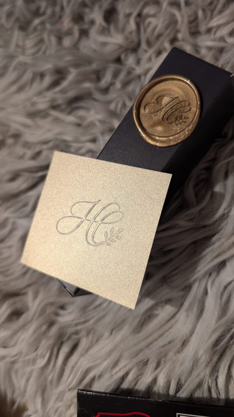 Customer photo review of Siegelstempel mit eigenem Logo