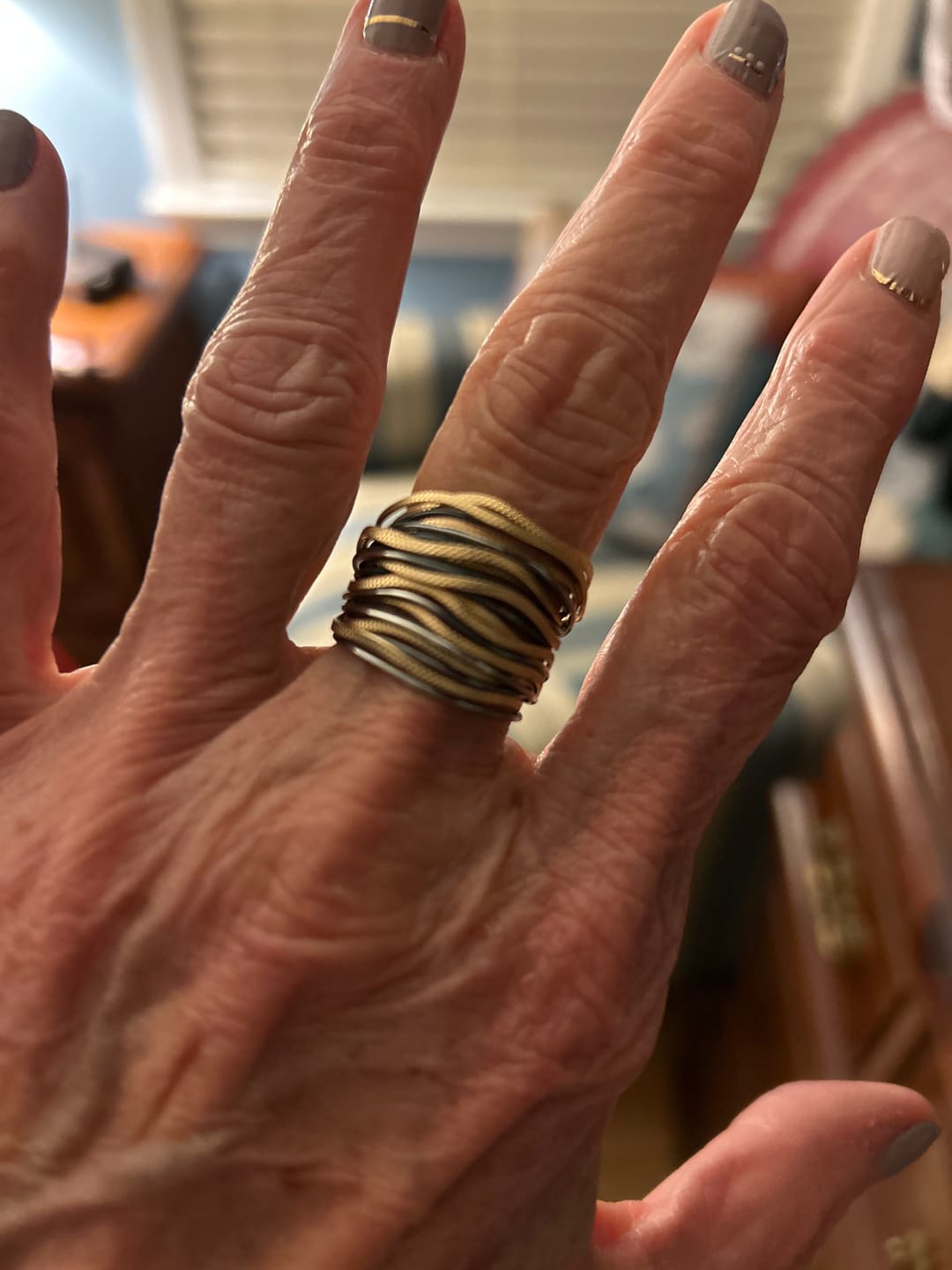 Customer photo review of Safari Spiral Ring
