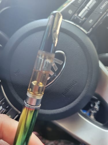 Customer photo review of 1 Gram THCA Full Spectrum Vape Cartridge | Skywalker OG - Indica