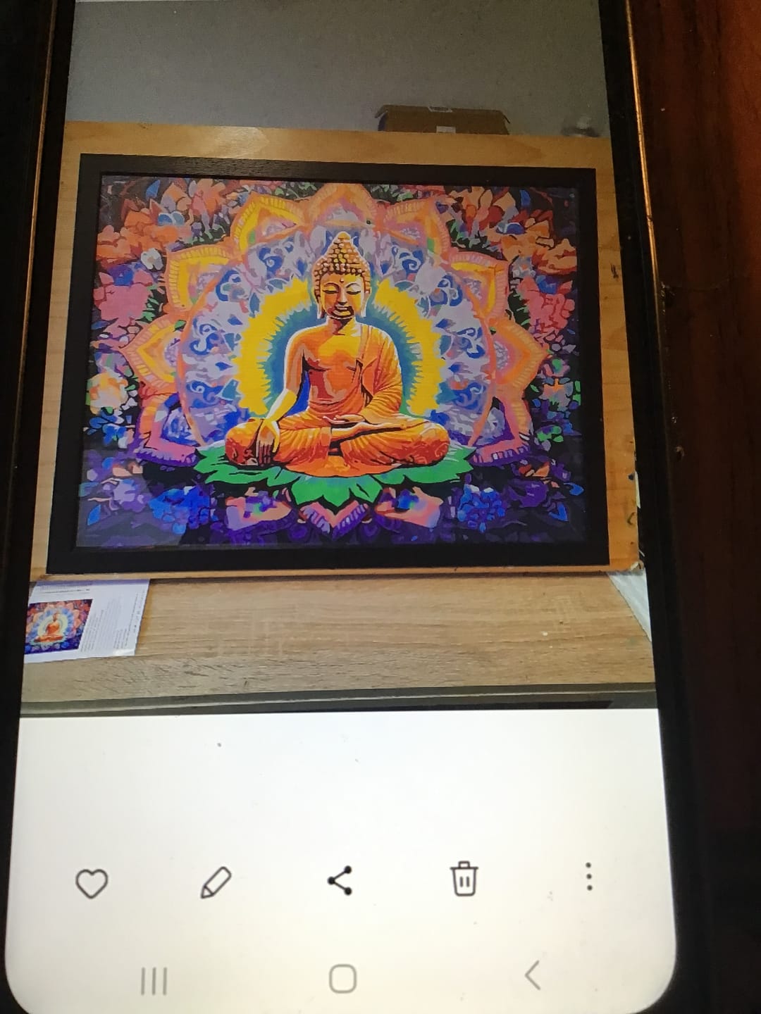 Customer photo review of Divine Buddha
