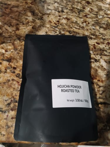 Customer photo review of Hojicha Powder