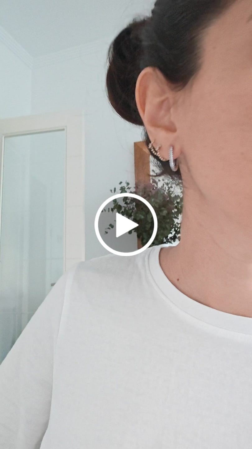 Customer video review of Pendientes Lateral Brillante