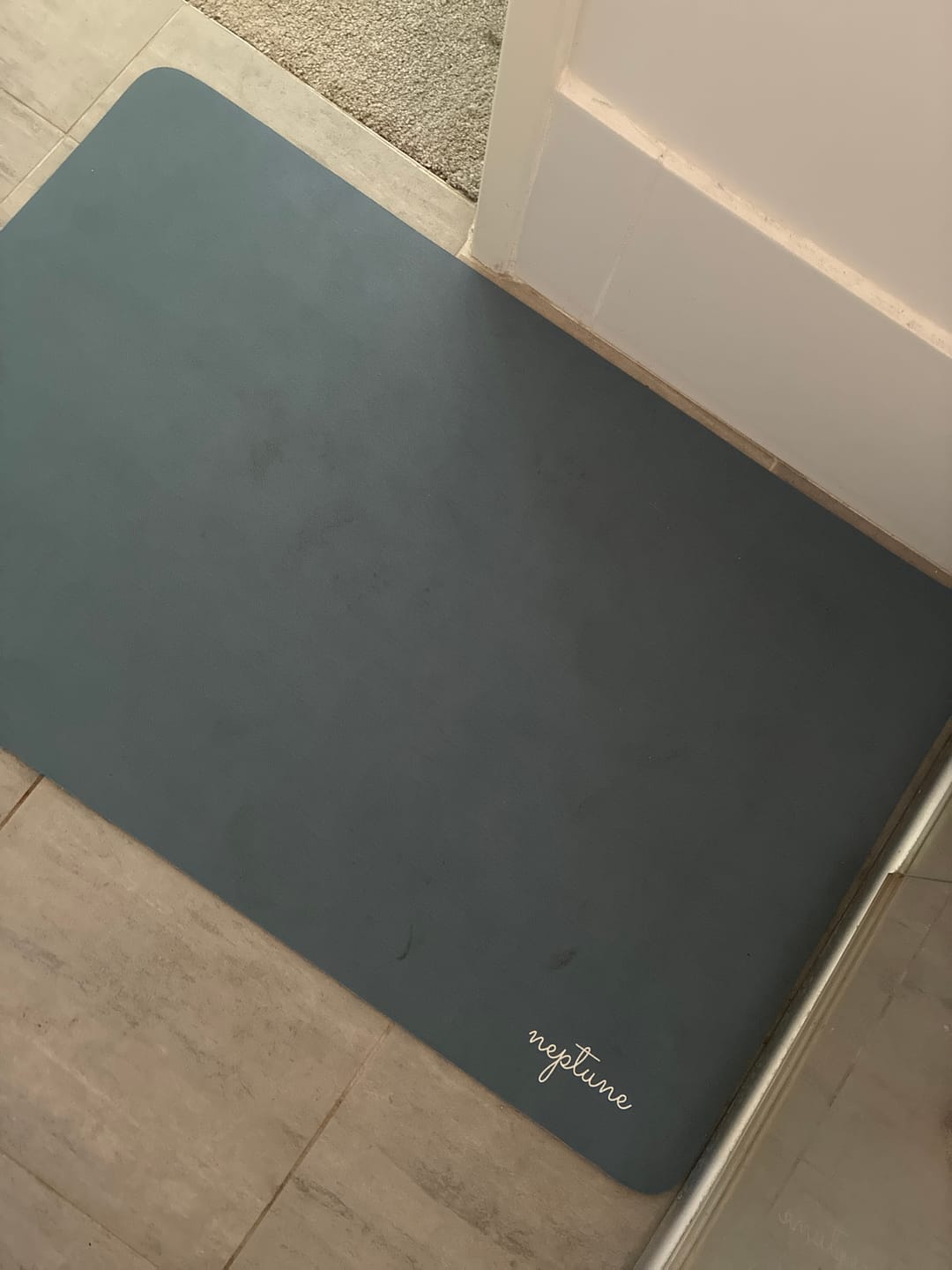 Customer photo review of Diatomite Fast Drying Bathmats (50x80cm)