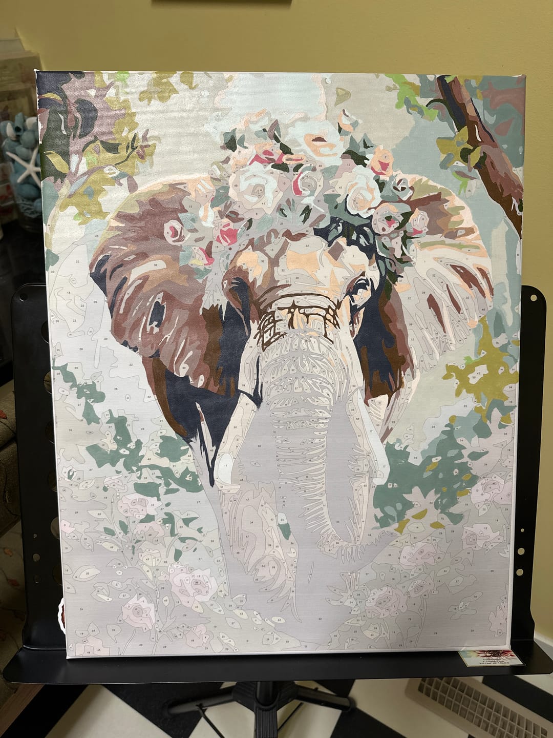Customer photo review of Flower Crowned Elephant