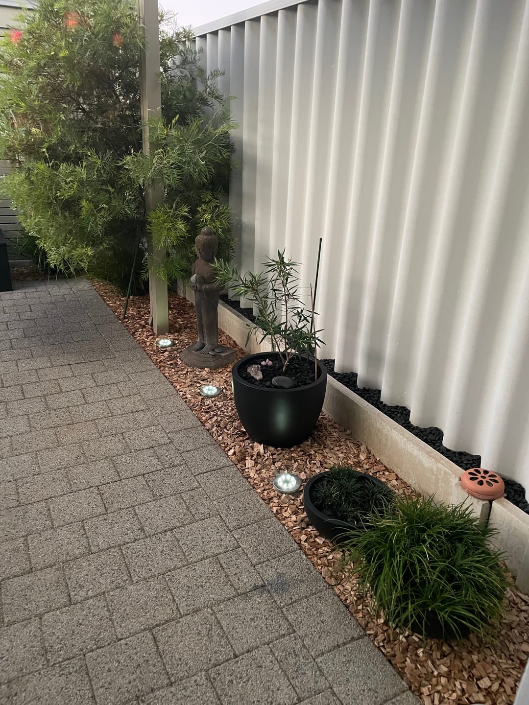 Customer photo review of SolaGarden™ LED Ground Light Pack