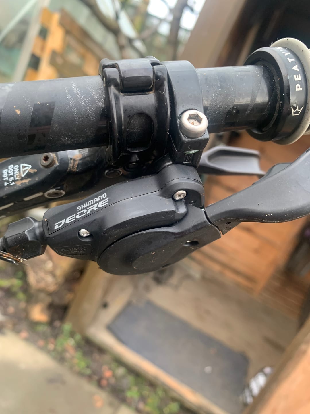 Customer photo review of Shimano Deore M5100 11 Speed Shifter