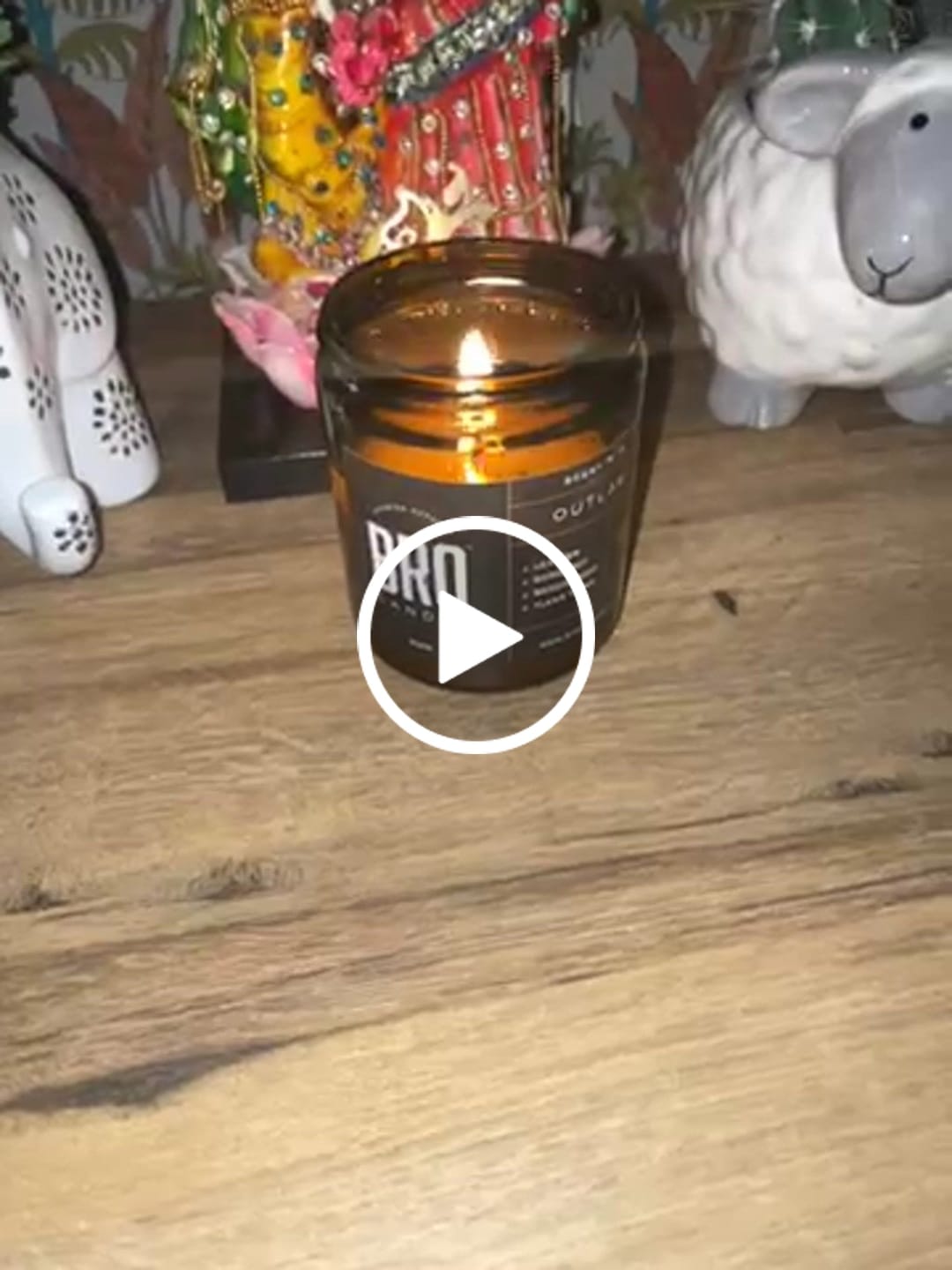 Customer video review of The Outlaw Candle