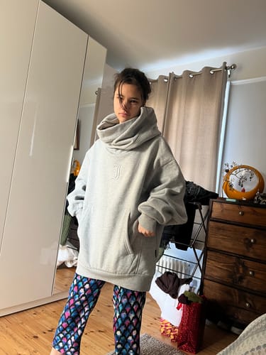 Customer photo review of HJK Exclusive Double Panel Hooded Jacket