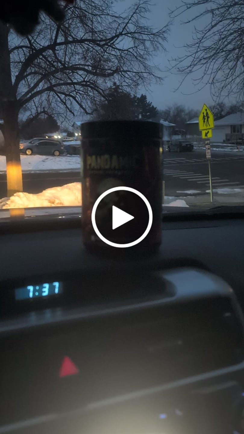 Customer video review of PANDAMIC PRE-WORKOUT