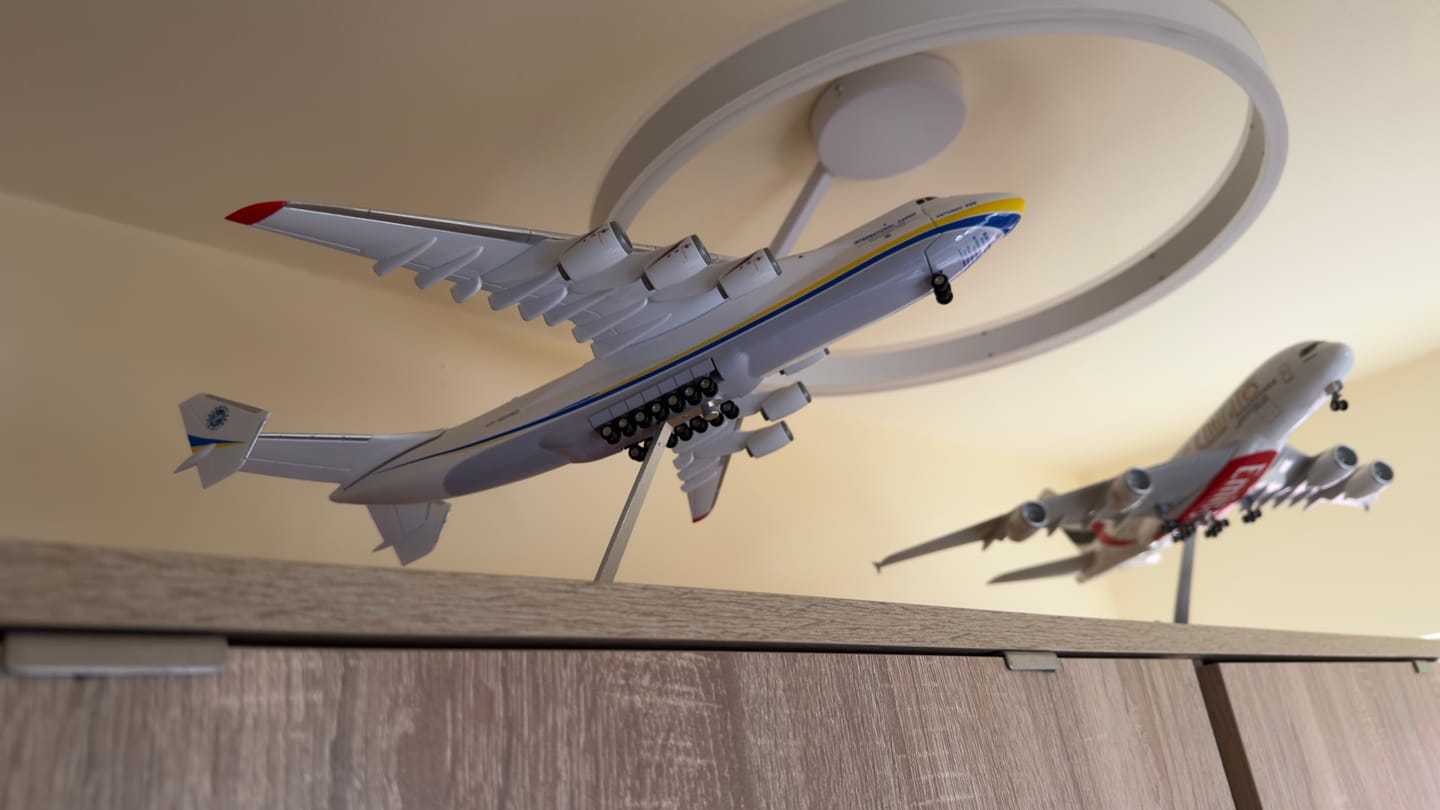 Customer photo review of Antonov AN-225 Mriya Collectible - 16.5" - 42cm - Premium Display Model