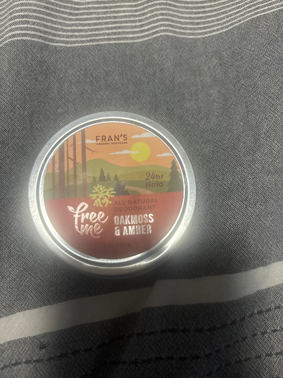 Customer photo review of FreeMe All Natural Deodorant