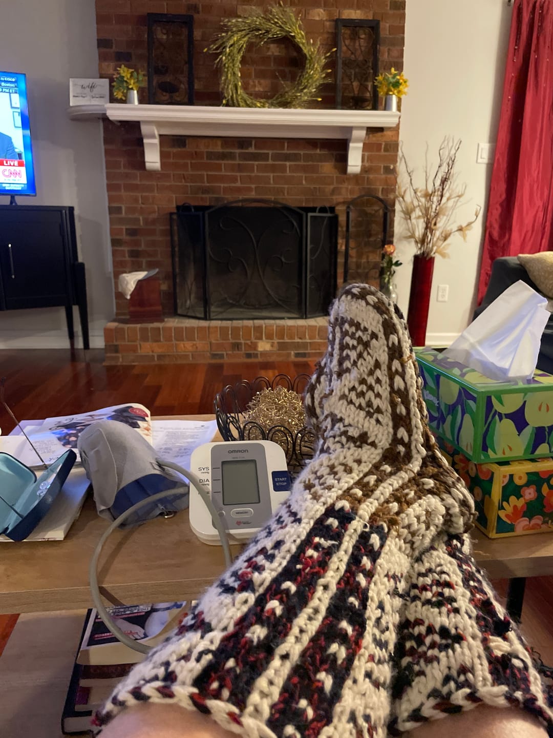Customer photo review of Wool Mukluks Slippers