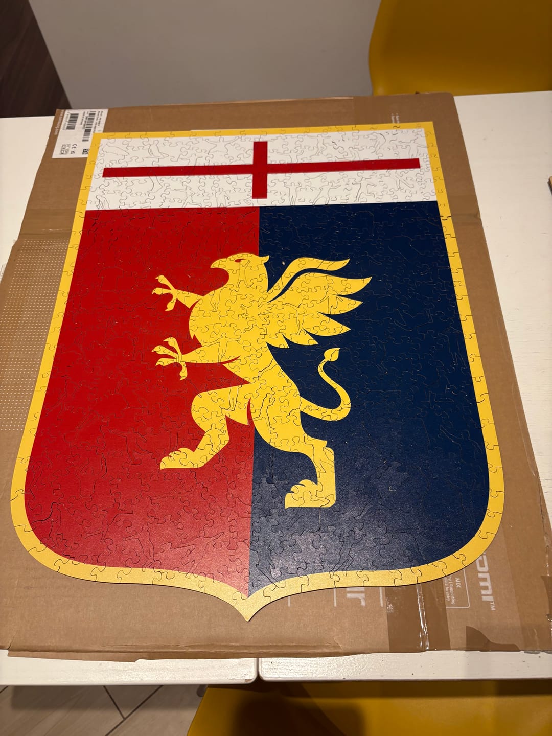 Customer photo review of Logo Genoa® - Puzzle di Legno
