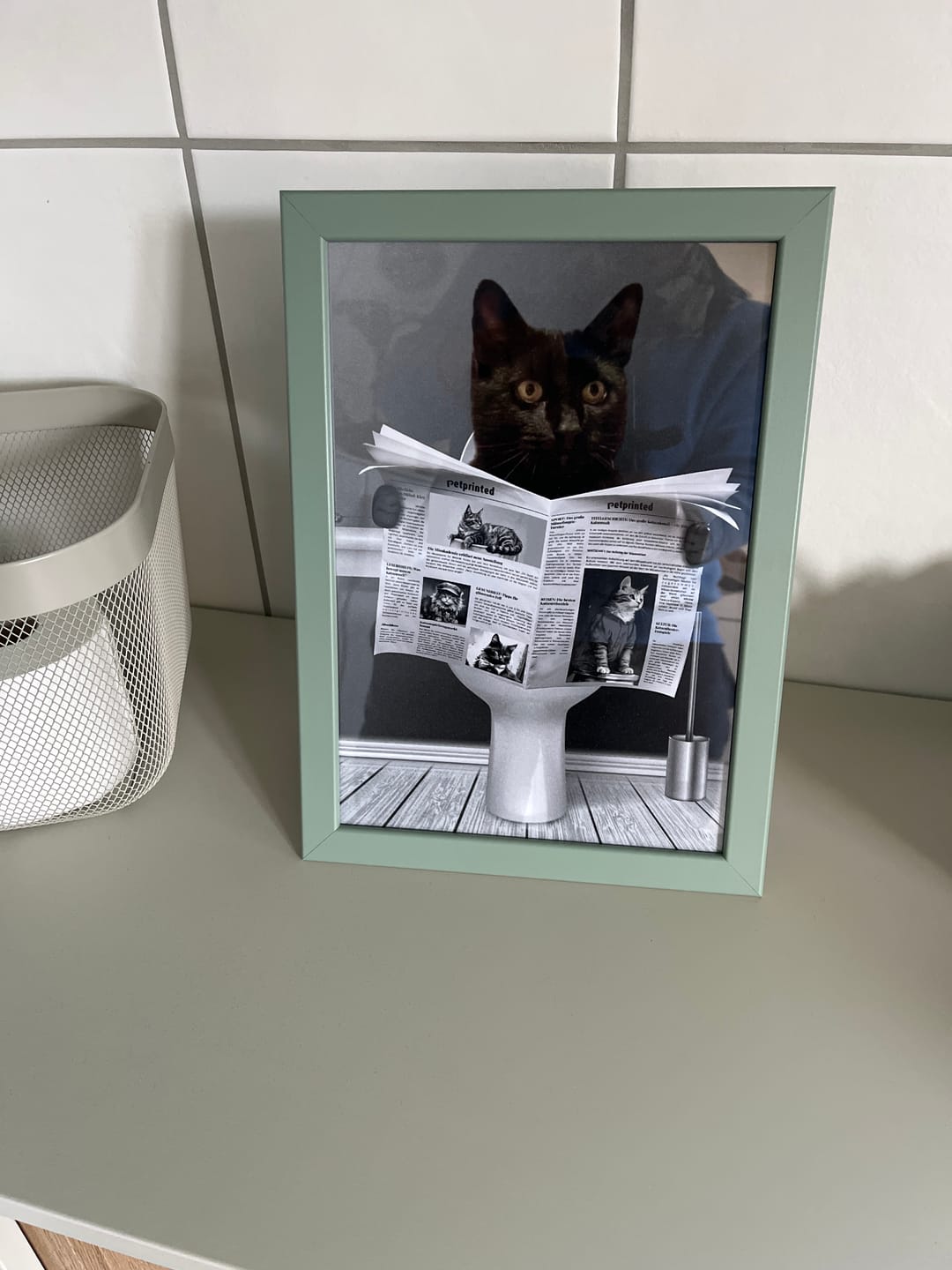 Customer photo review of Wichtige Sitzung - Individuelles Poster