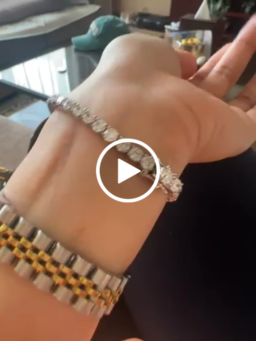 Customer video review of 4MM TENNIS BRACELET
