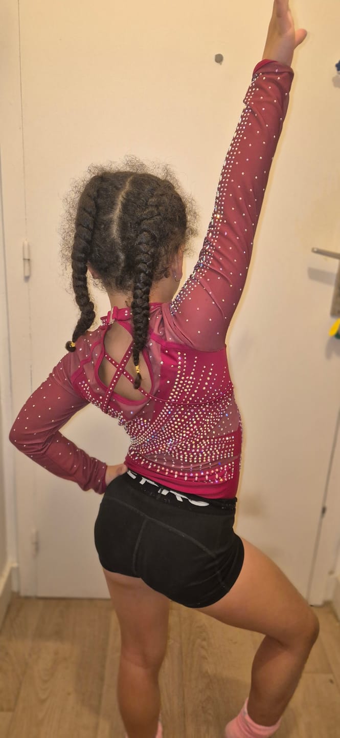 Customer photo review of Justaucorps de gymnastique"Royal" entrainement et compétition