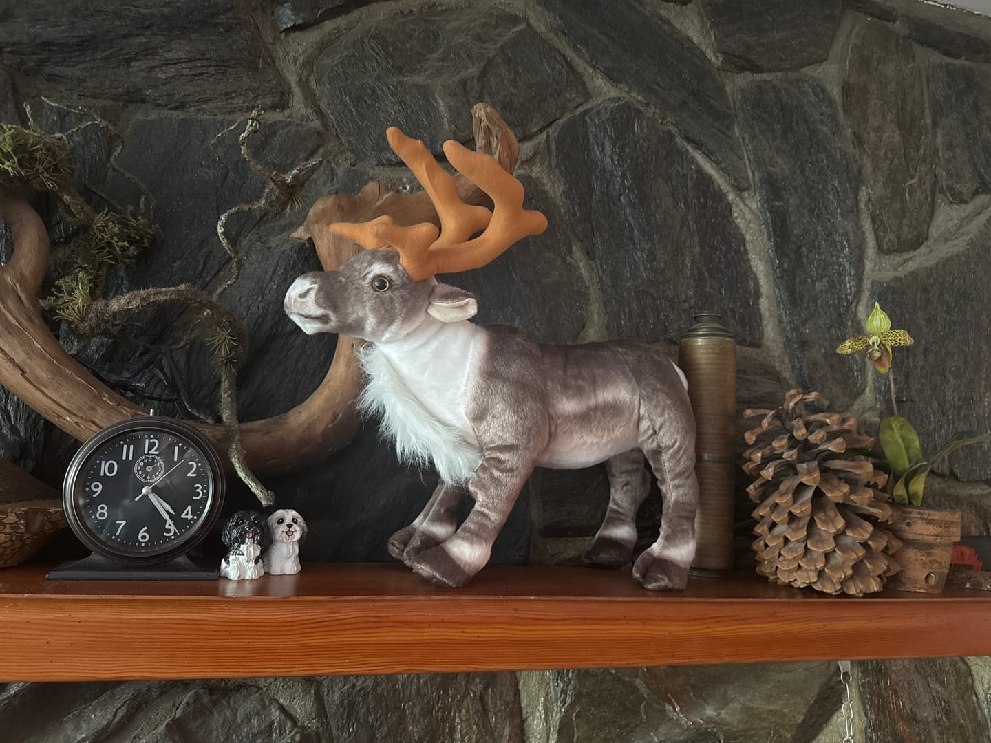 Customer photo review of Caribou Reindeer Soft Stuffed Plush Toy