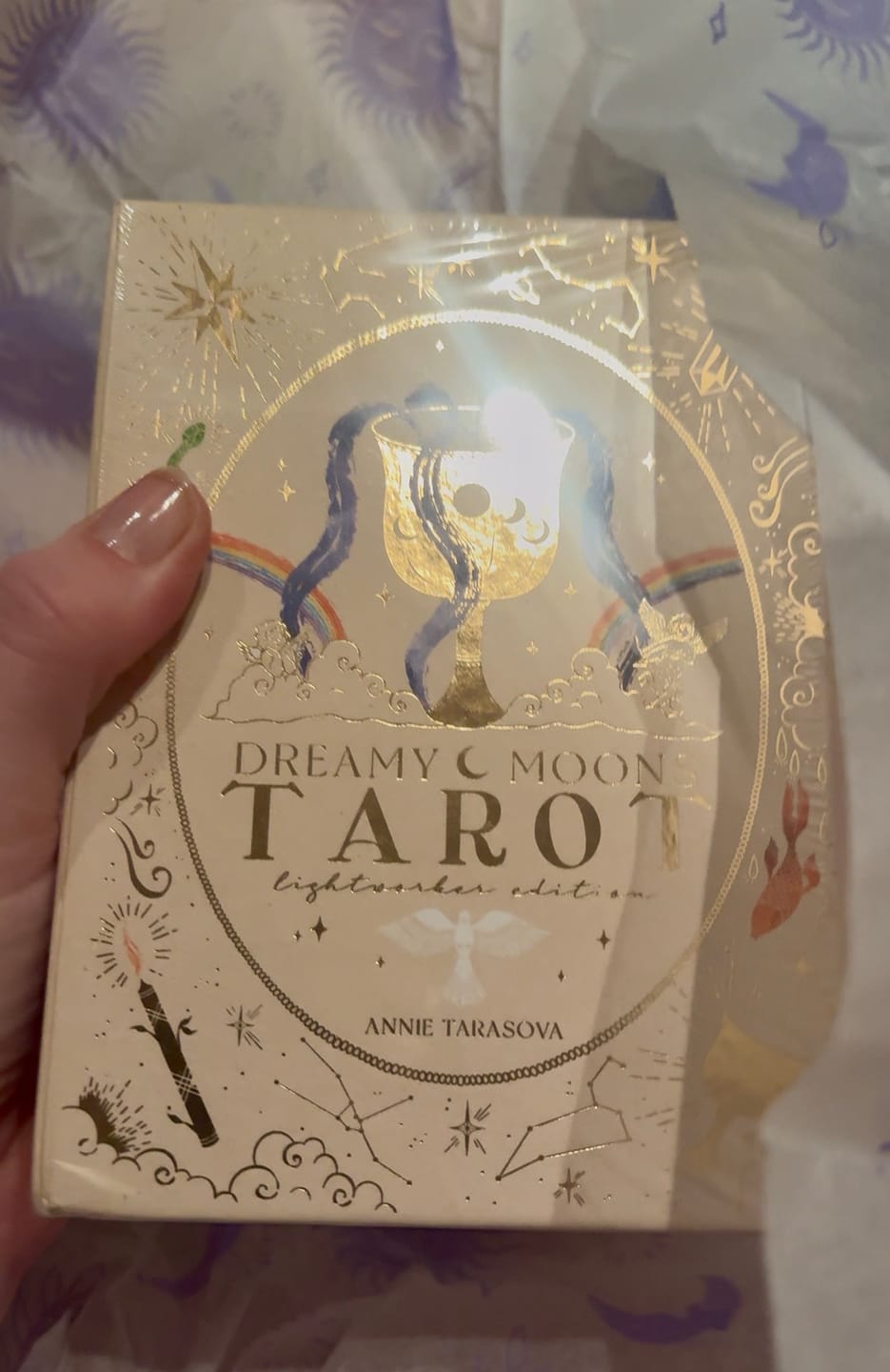 Customer photo review of Lightworker Tarot