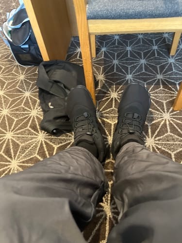 Customer photo review of Kasdava Pro -  Non-slip & Water-resistant Winter Barefoot Shoe (Men)