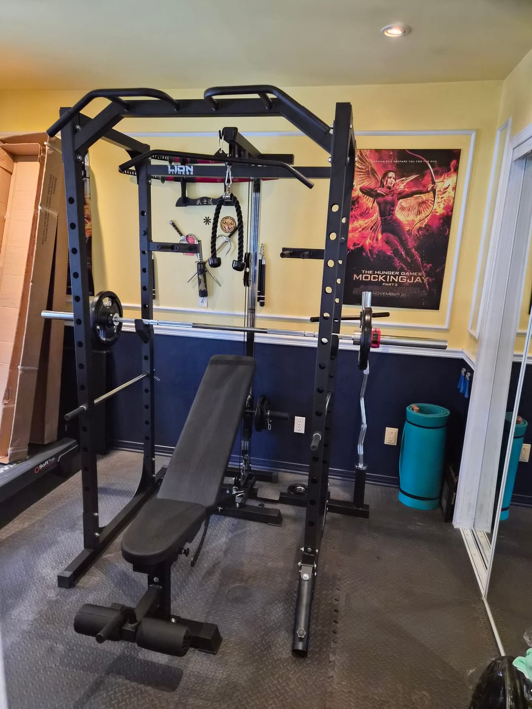Customer photo review of Banc d’Entrainement Ajustable Semi-Commercial LF-03