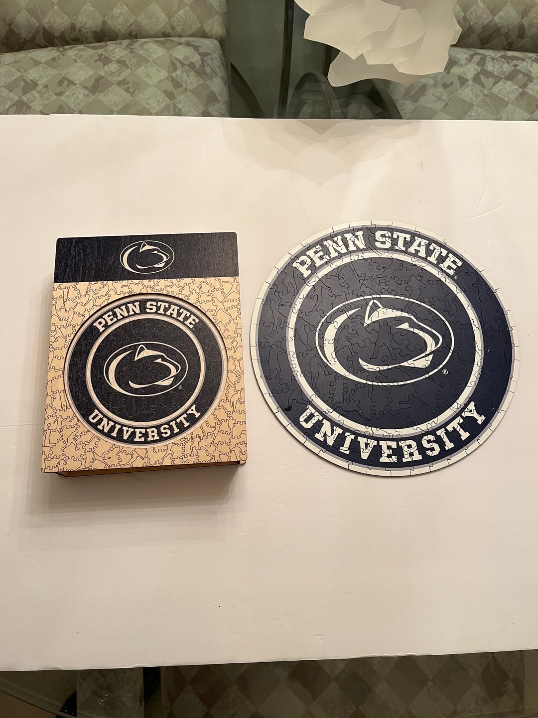 Customer photo review of Penn State University - Wooden Puzzle