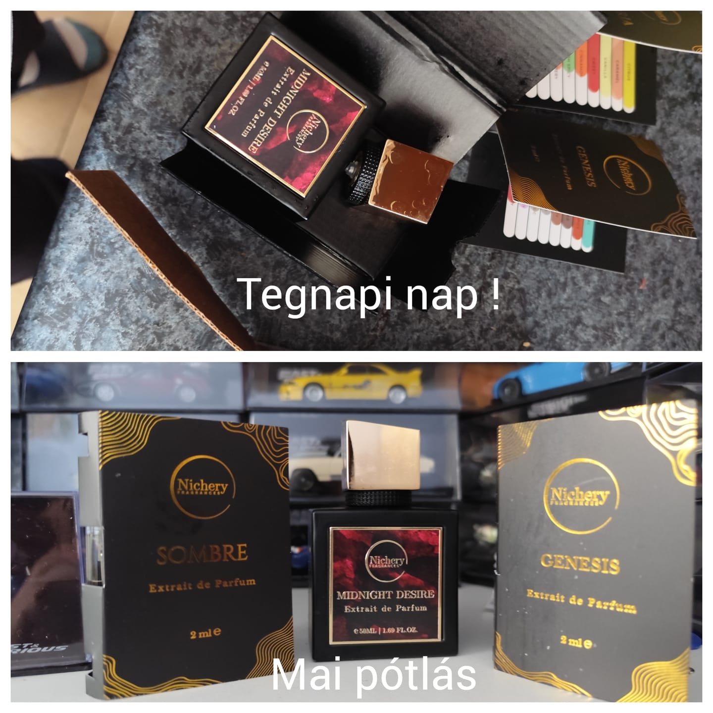 Customer photo review of Nichery Midnight Desire Extrait de Parfum - Unisex 50ml