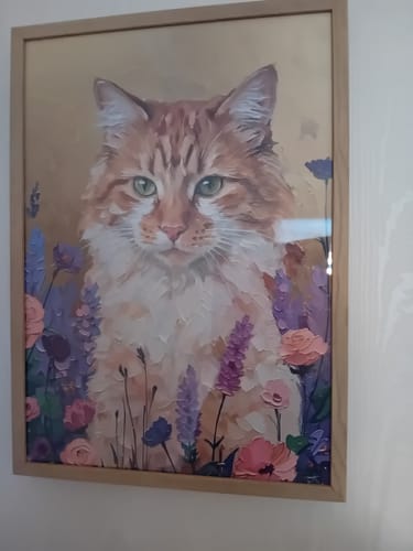 Customer photo review of Pet Portrait