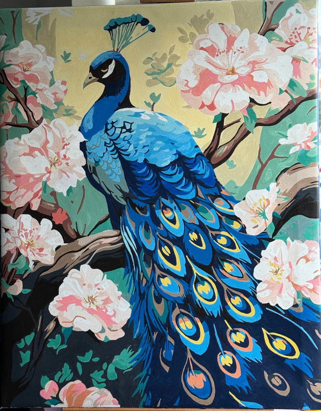 Customer photo review of Charming Peacock