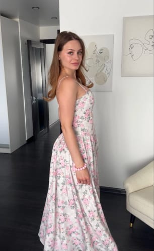Customer photo review of Rosata | Midi Dress