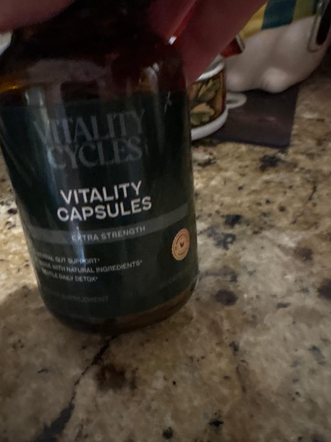 Customer photo review of Extra Strength Vitality Capsules-The Advanced Cleansing Protocol