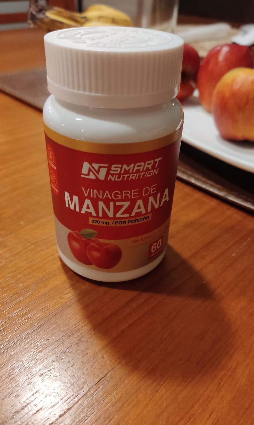 Customer photo review of Vinagre de Manzana 820 Mg - 60 Cápsulas - SmartNutrition