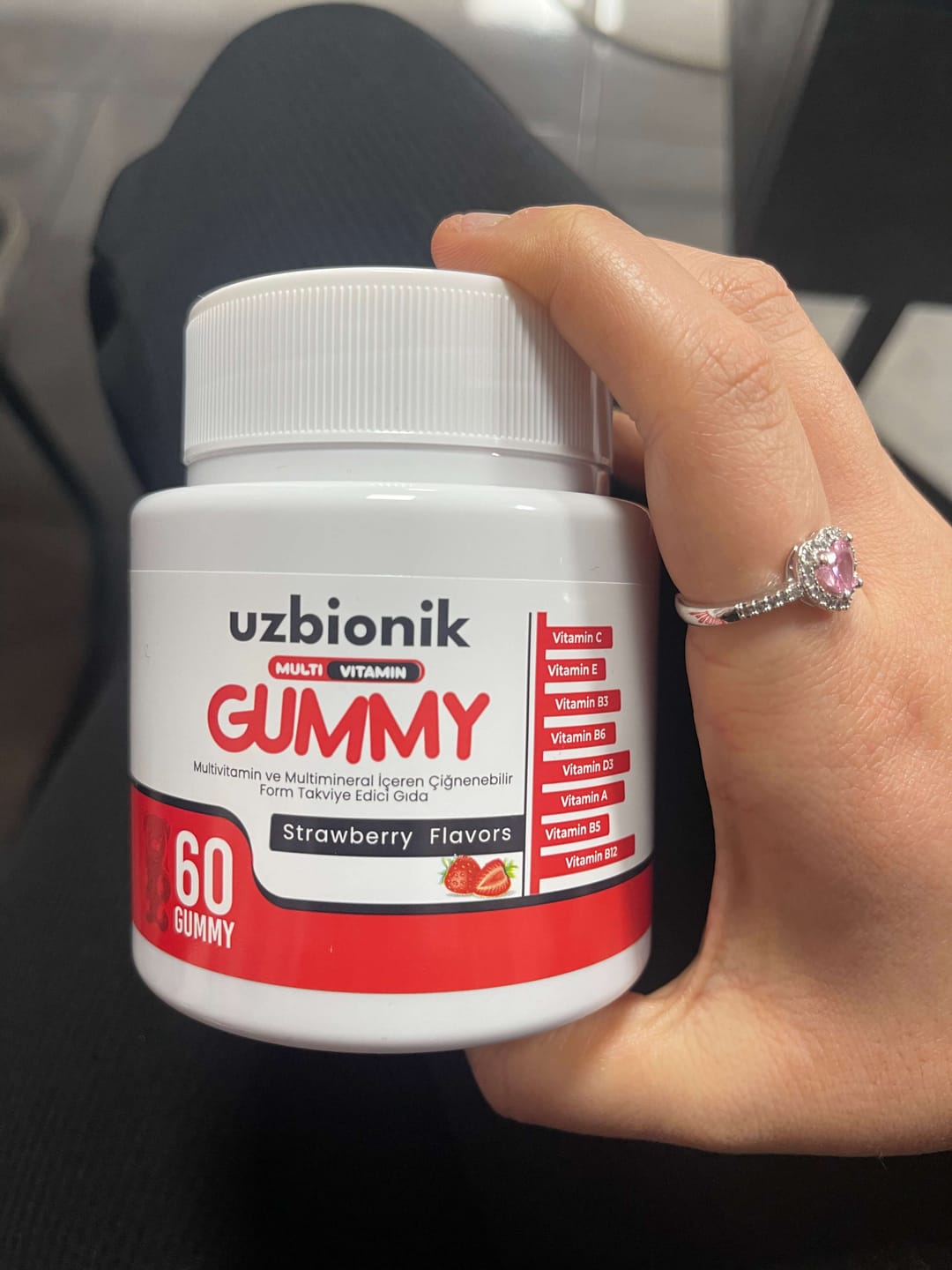 Customer photo review of Uzbionik™ Gelişim Destekleyici Multivitamin Gummy