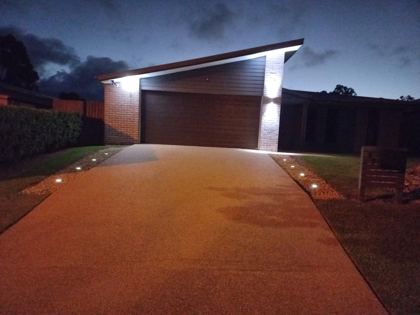 Customer photo review of SolaGarden™ LED Ground Light Pack