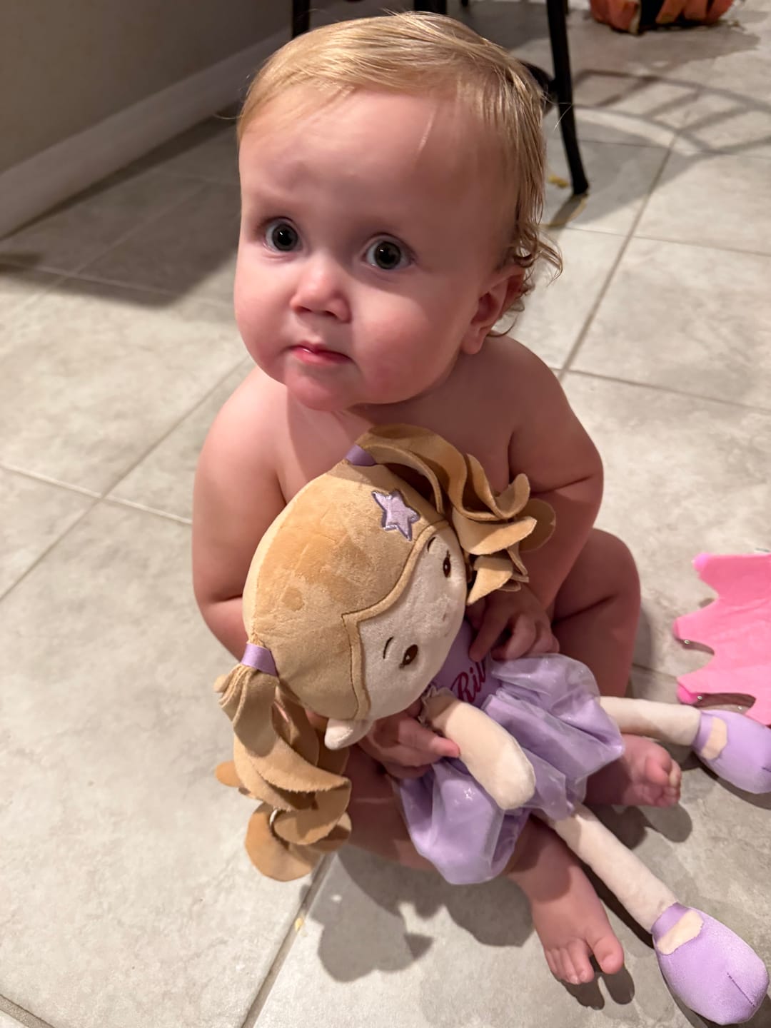 Customer photo review of Personalized Princess Starlet - Purple