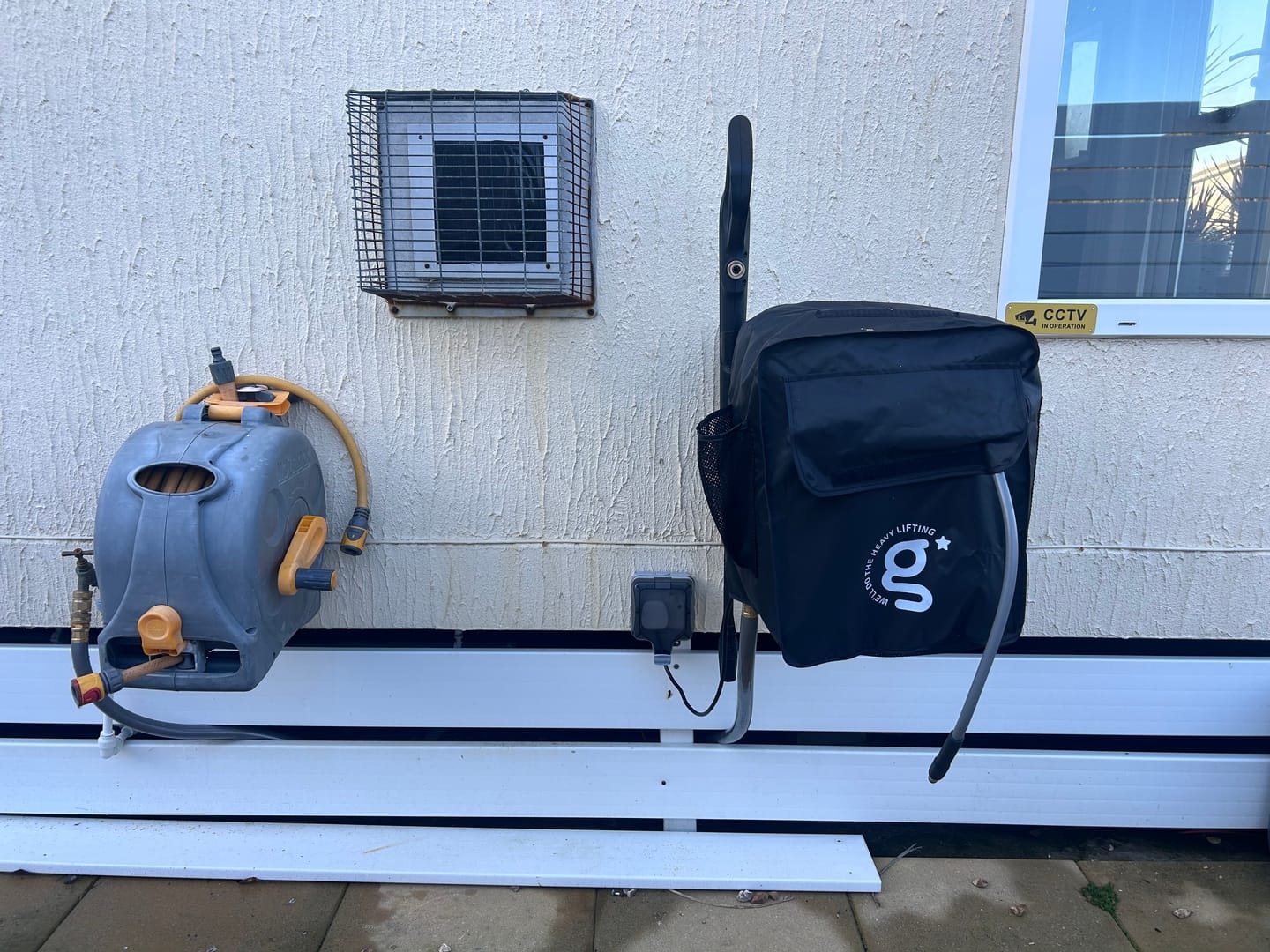 Customer photo review of Grandfalls Retractable Pressure Washer G20
