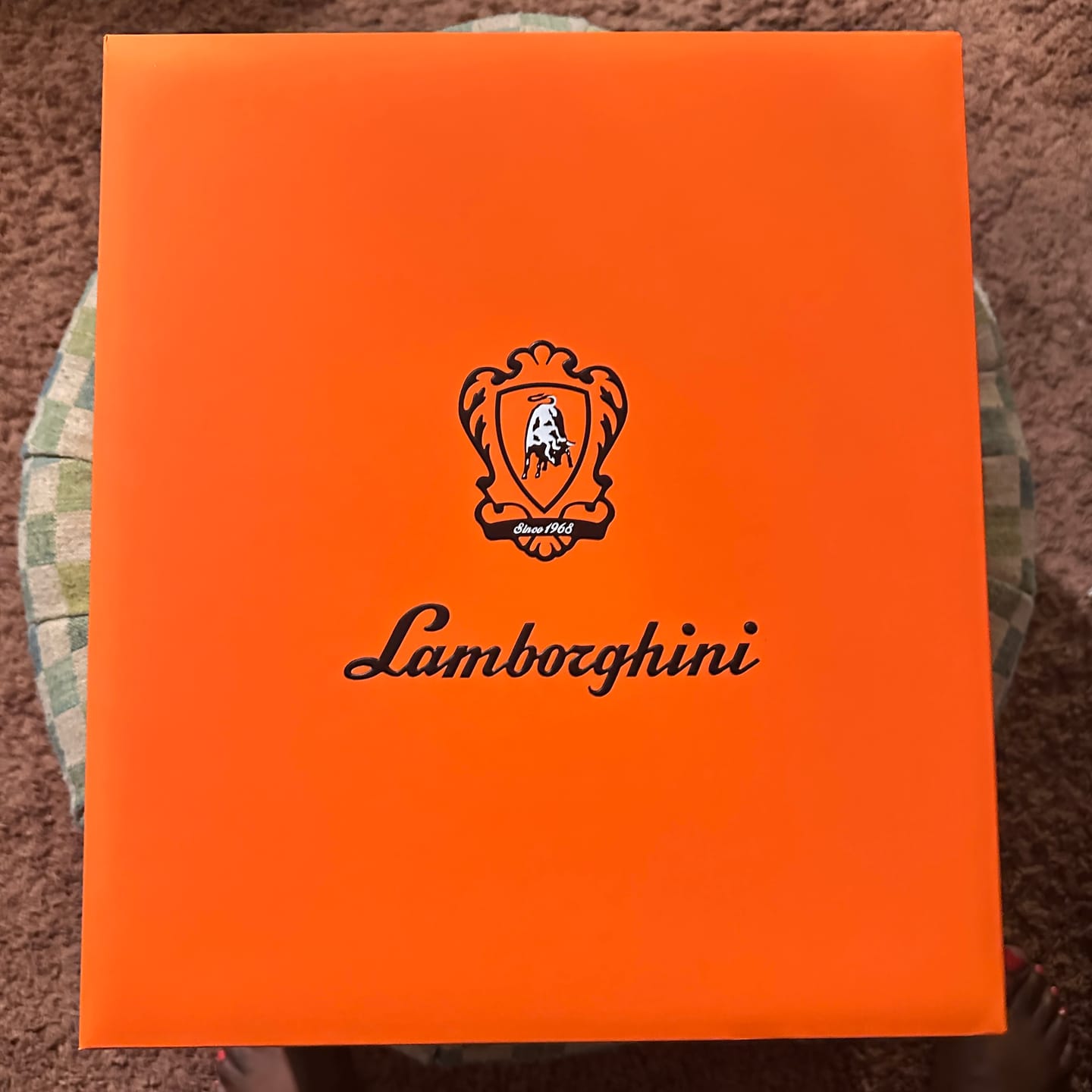 Customer photo review of Lamborghini Oro Vino Spumante with Gift Set (2025)