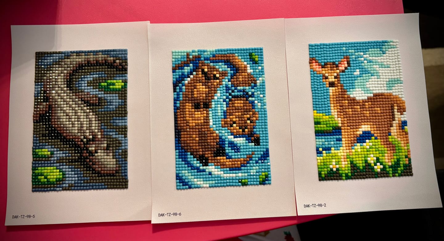 Customer photo review of North American Wildlife Set