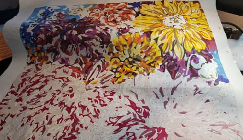 Customer photo review of Custom Landscape Paint By Numbers