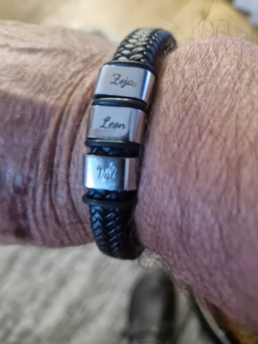 Customer photo review of Bracelet: Viking