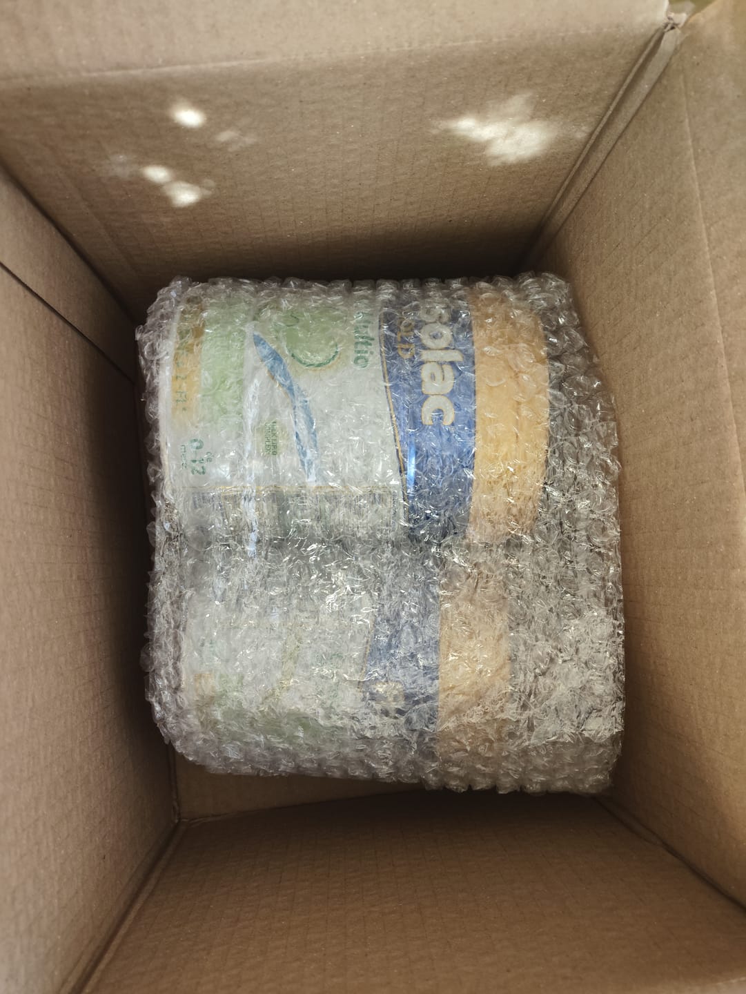 Customer photo review of Frisolac Gold Comfort Multio (0-12 Meses) Pack C/ 1.2 Kg