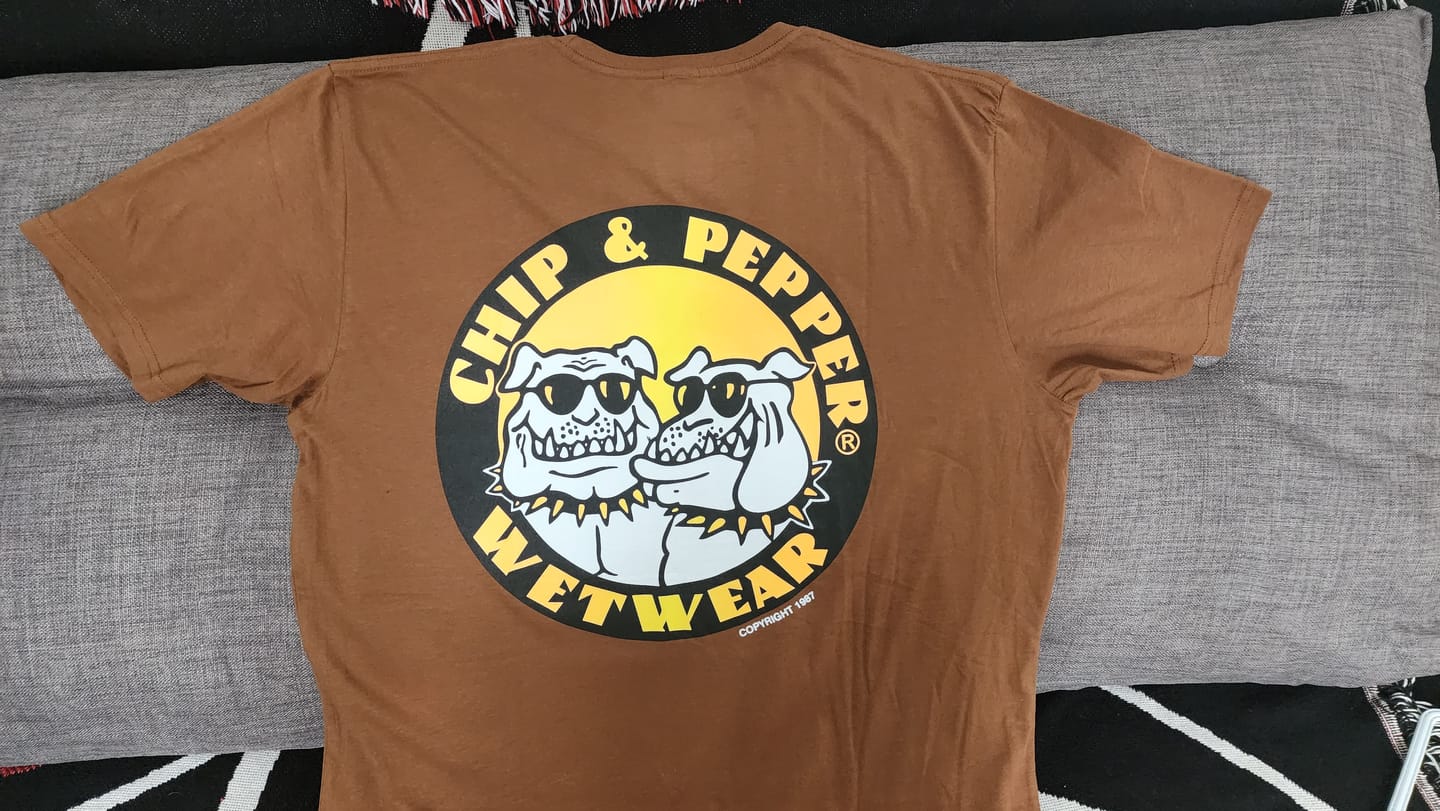 Customer photo review of Harvest Hounds Tee