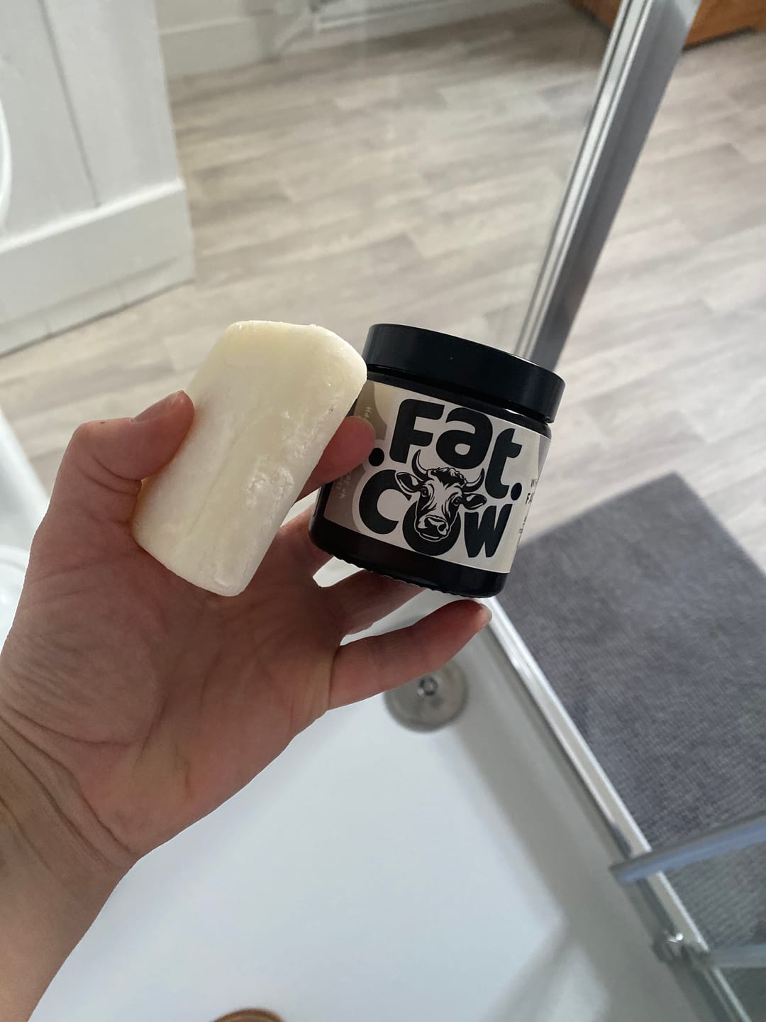 Customer photo review of Grass-Fed Tallow Soap | Moisturising Cleansing Bar