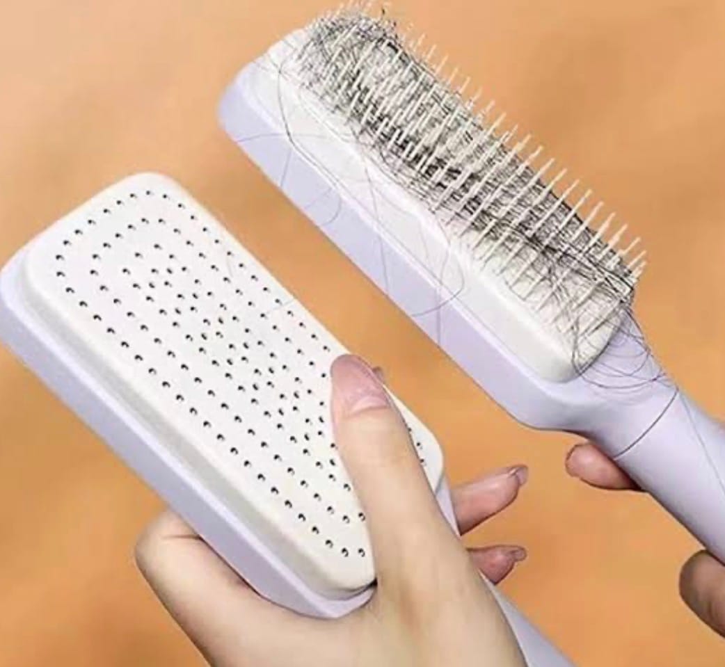 Customer photo review of Koko Self Cleaning Hair Brush