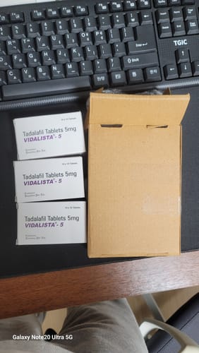 Customer photo review of [비달리스타] 5mg  / 시알리스 제네릭 (구구정 복제약)