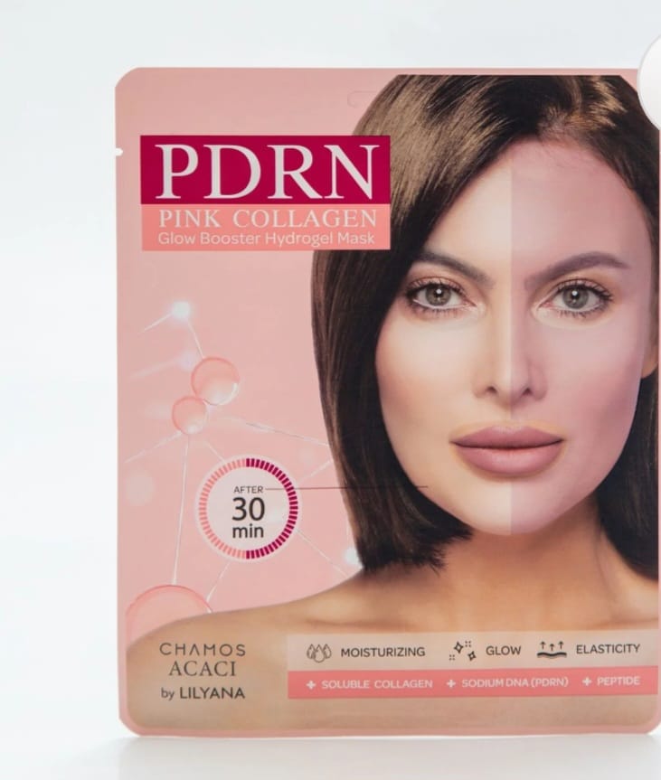 Customer photo review of PDRN Озаряващ Бустер - Абсорбираща Хидрогел Маска Chamos ACACI by Lilyana
