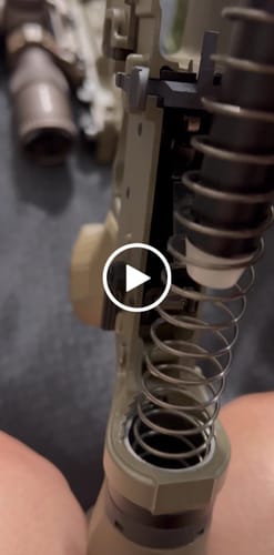 Customer video review of DNA Heavy Weight Short Action Recoil Spring for VFC AR GBB