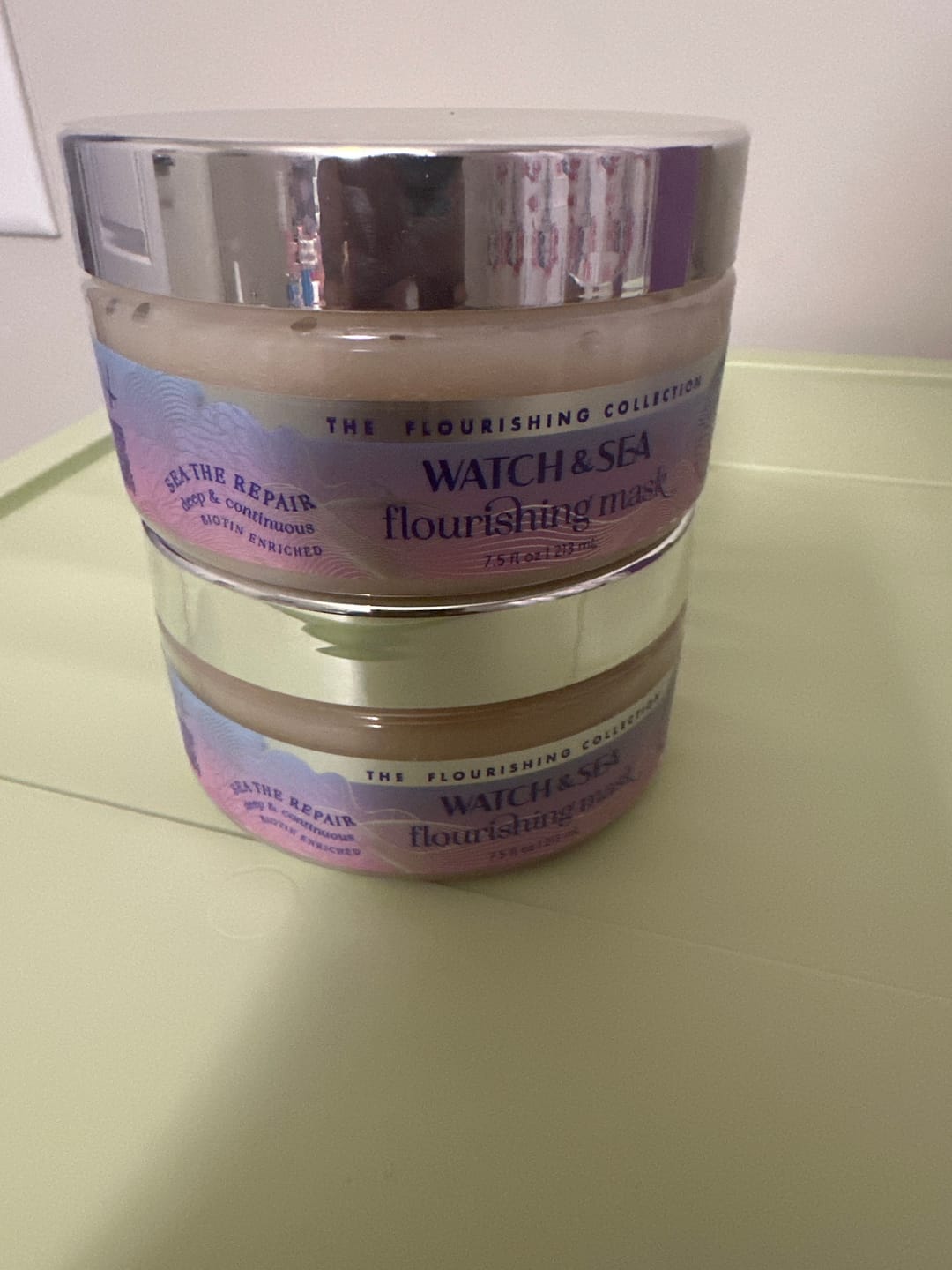 Customer photo review of SEA THE REPAIR Deep & Continuous Flourishing Mask – Color Variant (Tan)
