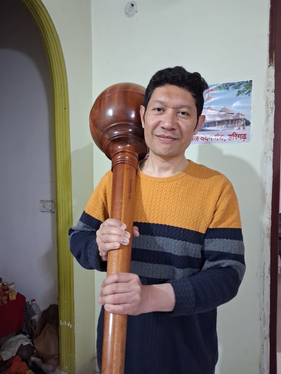 Customer photo review of Indian Hanuman Gada